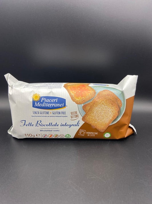Fette Biscottate Integrali Piaceri Mediterranei