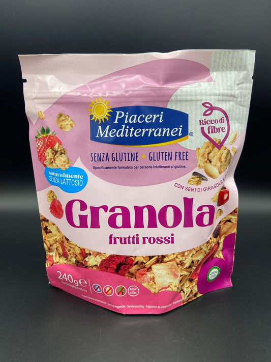 Granola frutti rossi Piaceri Mediterranei