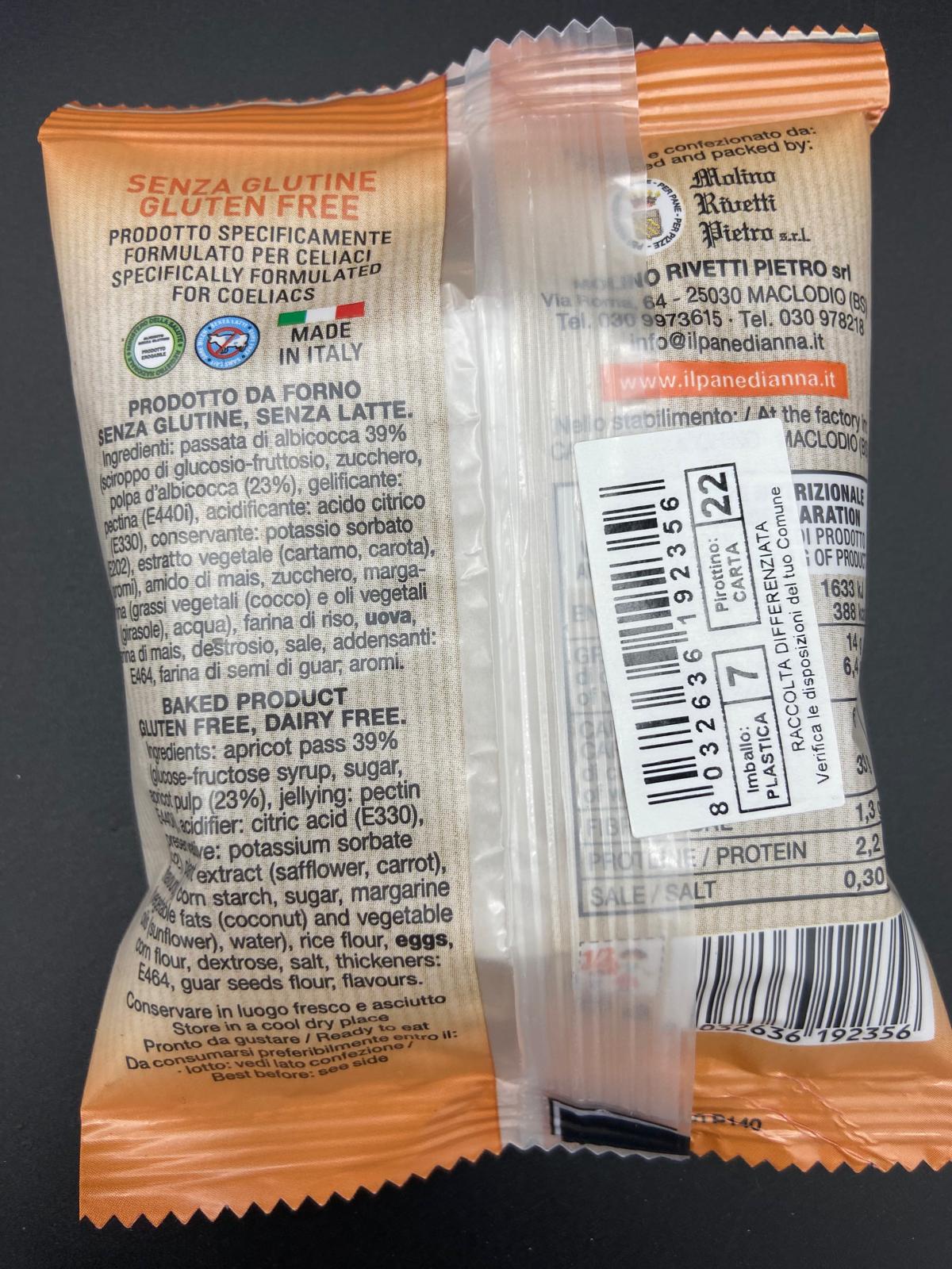 Crostatina albicocca Il Pane di Anna