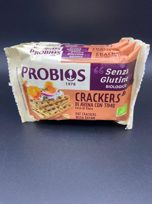 Crackers di avena con timo Probios (4 monoporzioni)