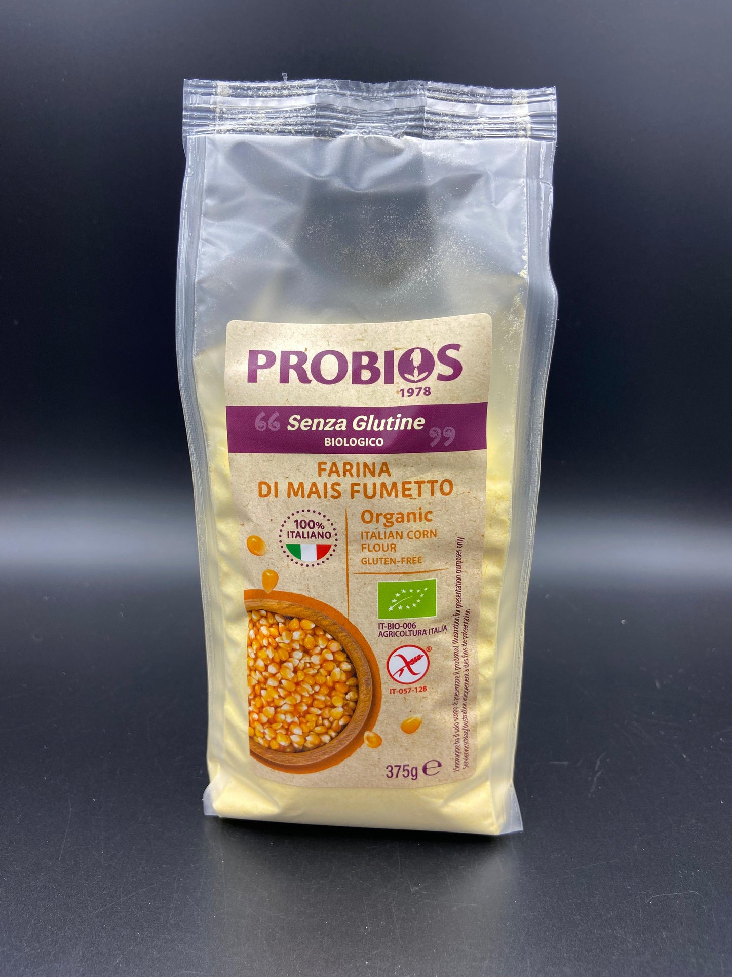 Farina di mais fumetto Probios