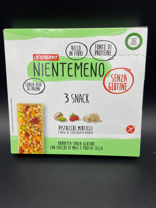 Nientemeno barretta pistacchi e mirtilli Enervit
