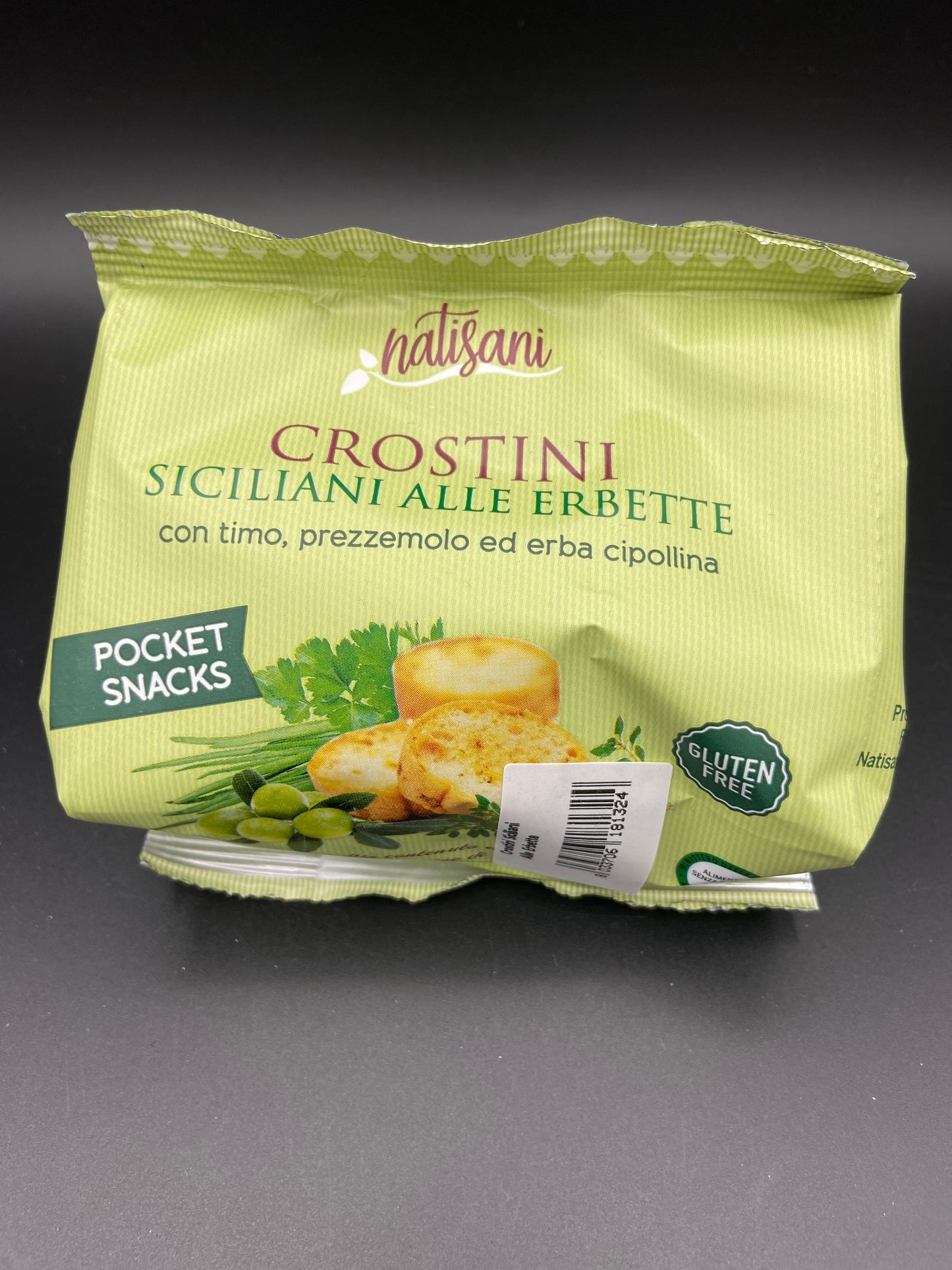 Crostini siciliani alle erbette Natisani