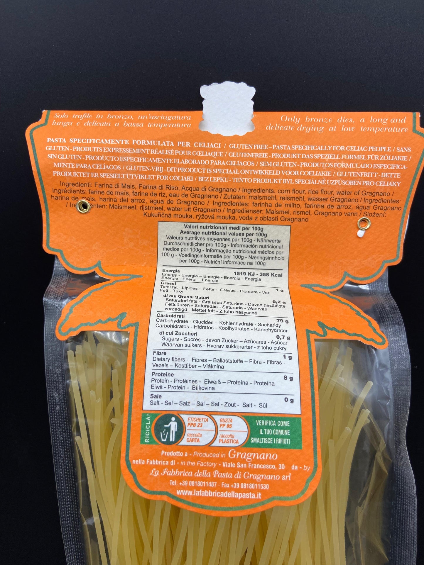 Gli spaghetti La Fabbrica della Pasta