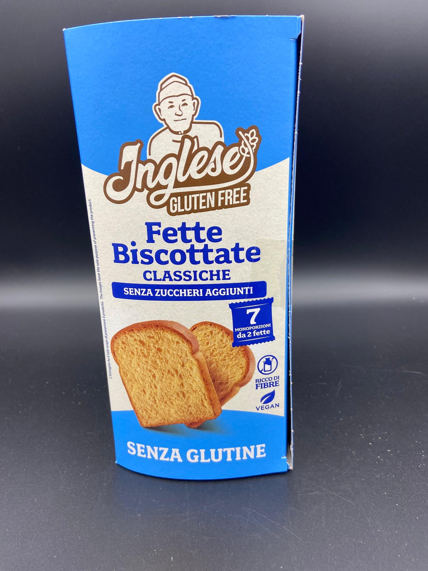 Fette biscottate classiche senza zuccheri aggiunti Inglese