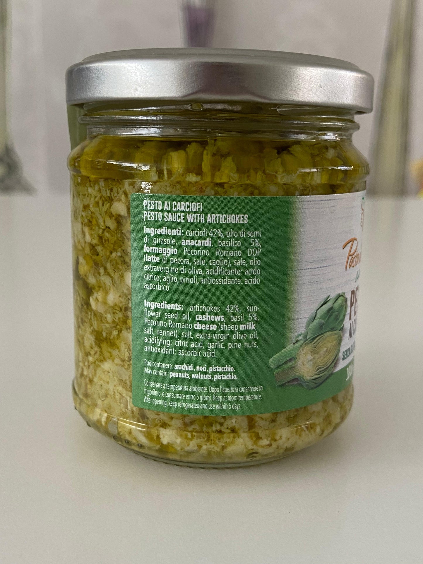 Pesto di carciofi - Pasta di Venezia