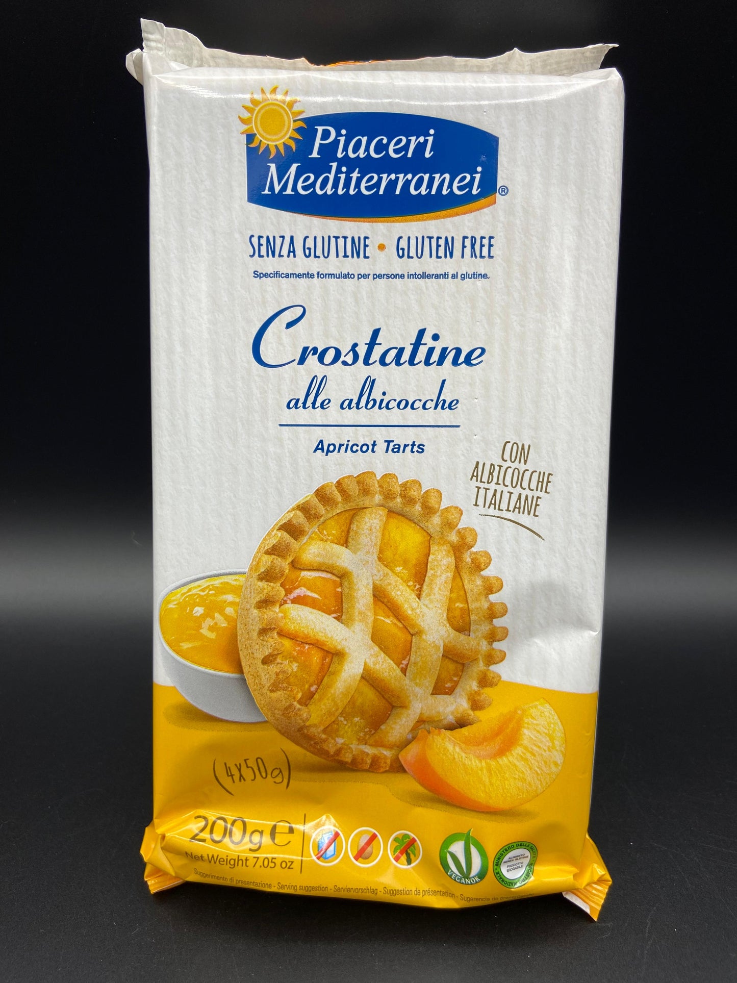 Crostatine all'albicocca - Piaceri Mediterranei