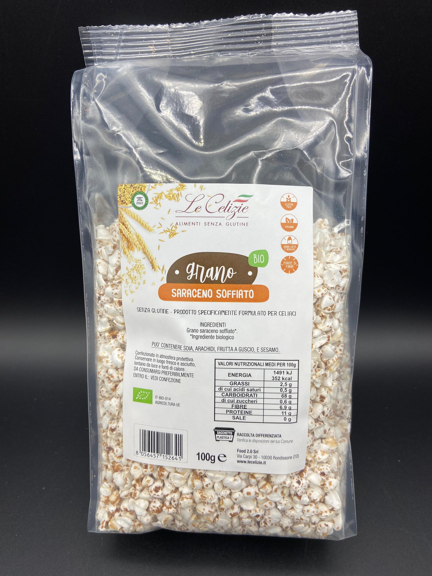 Grano saraceno soffiato - Le Celizie