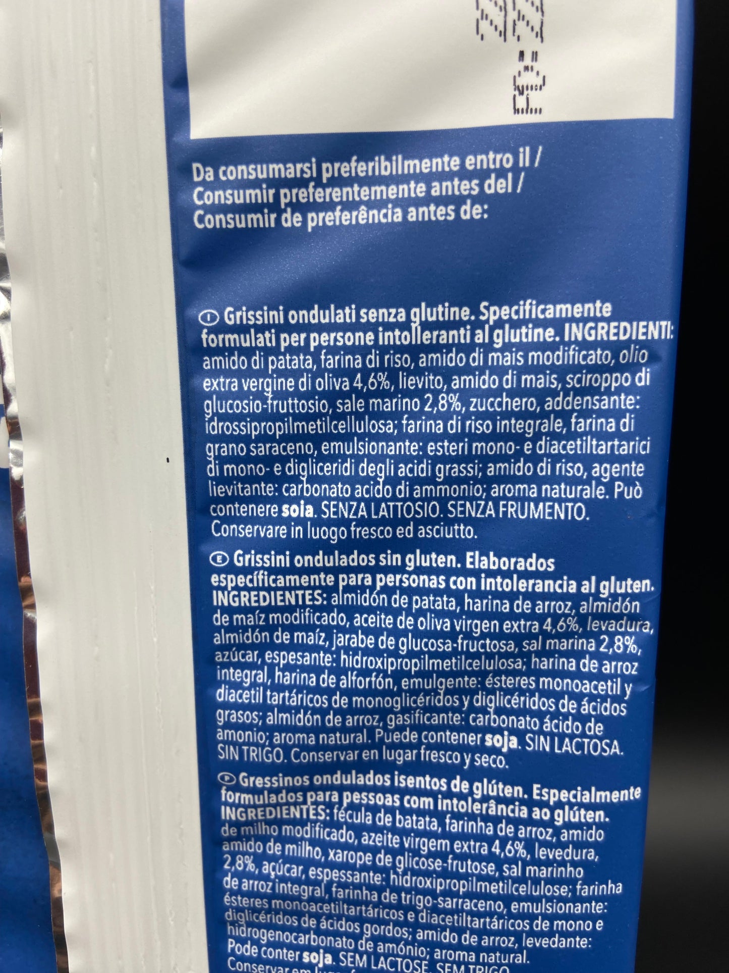 Grissini ondulati Schar (3 pacchetti)