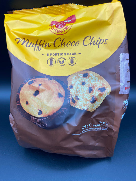 Muffin choco chip (5 monoporzioni) Schar