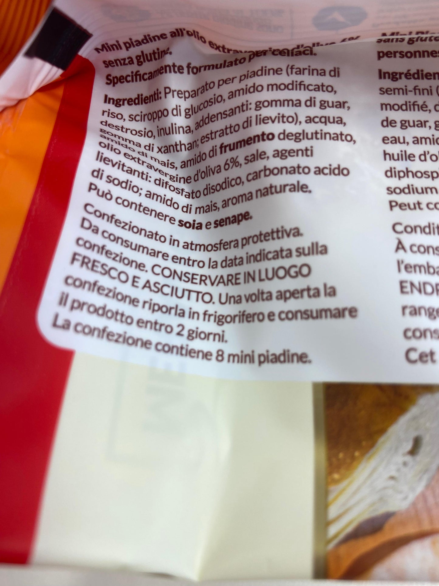 Mini piadina (8pz) - Riccione