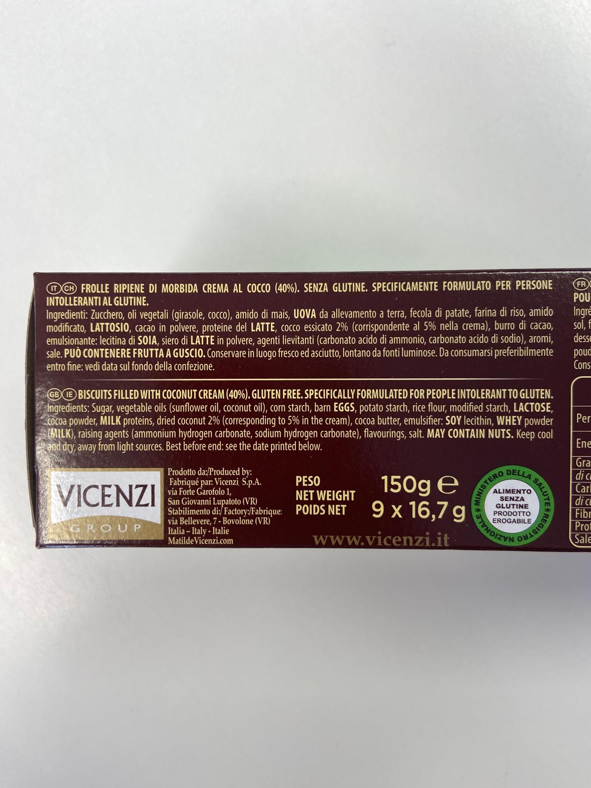 Grisbì al cocco Vicenzi