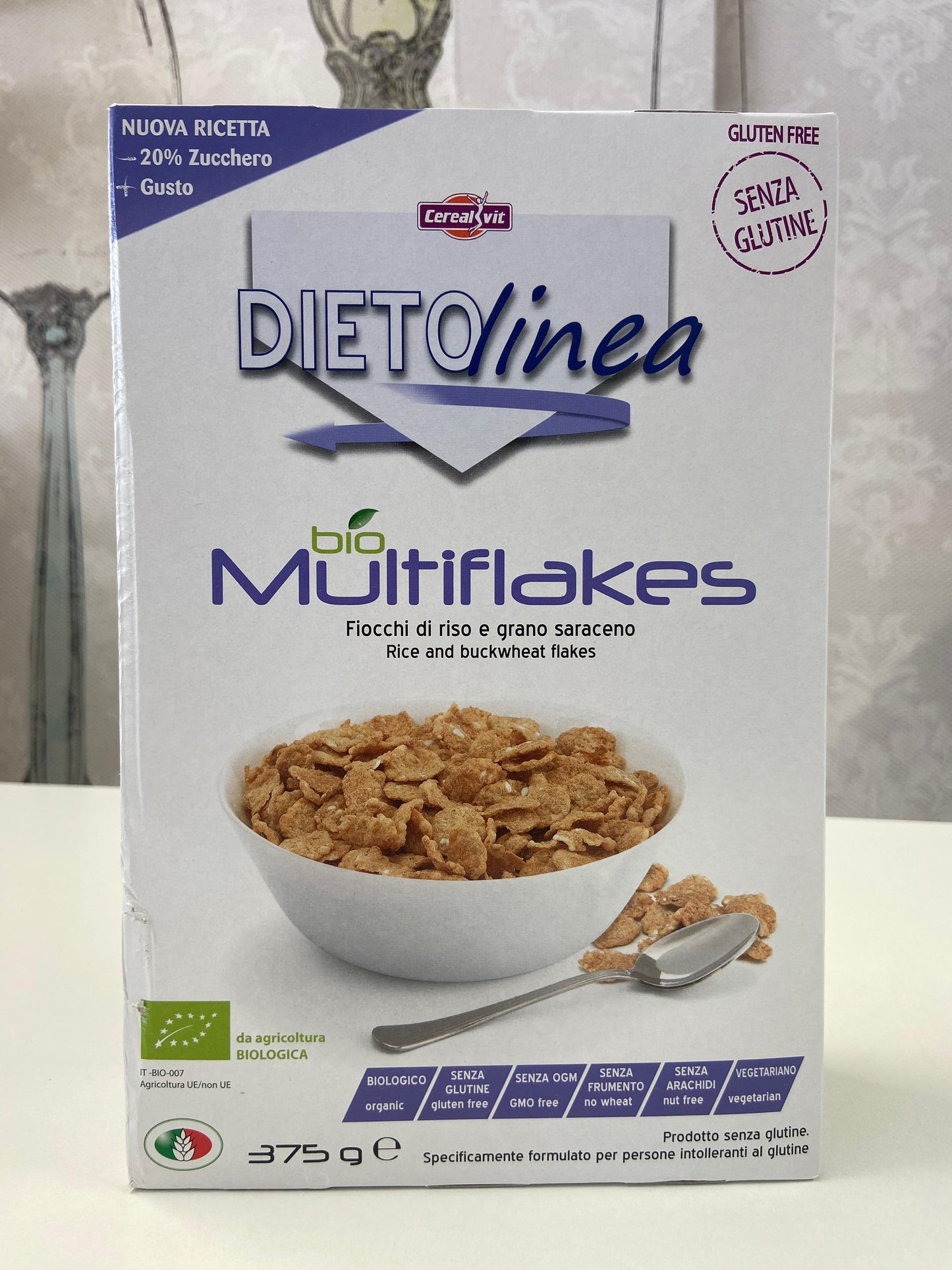 Multiflakes Fiocchi di riso e grano saraceno - Cerealvit