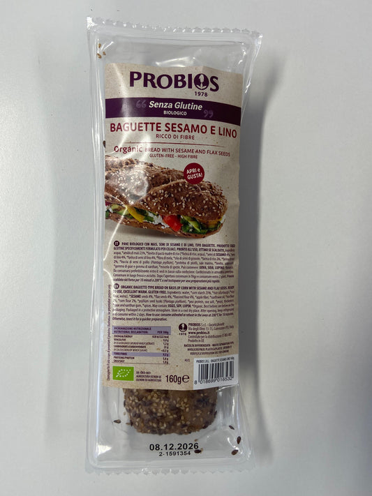 Baguette sesamo e lino - Probios