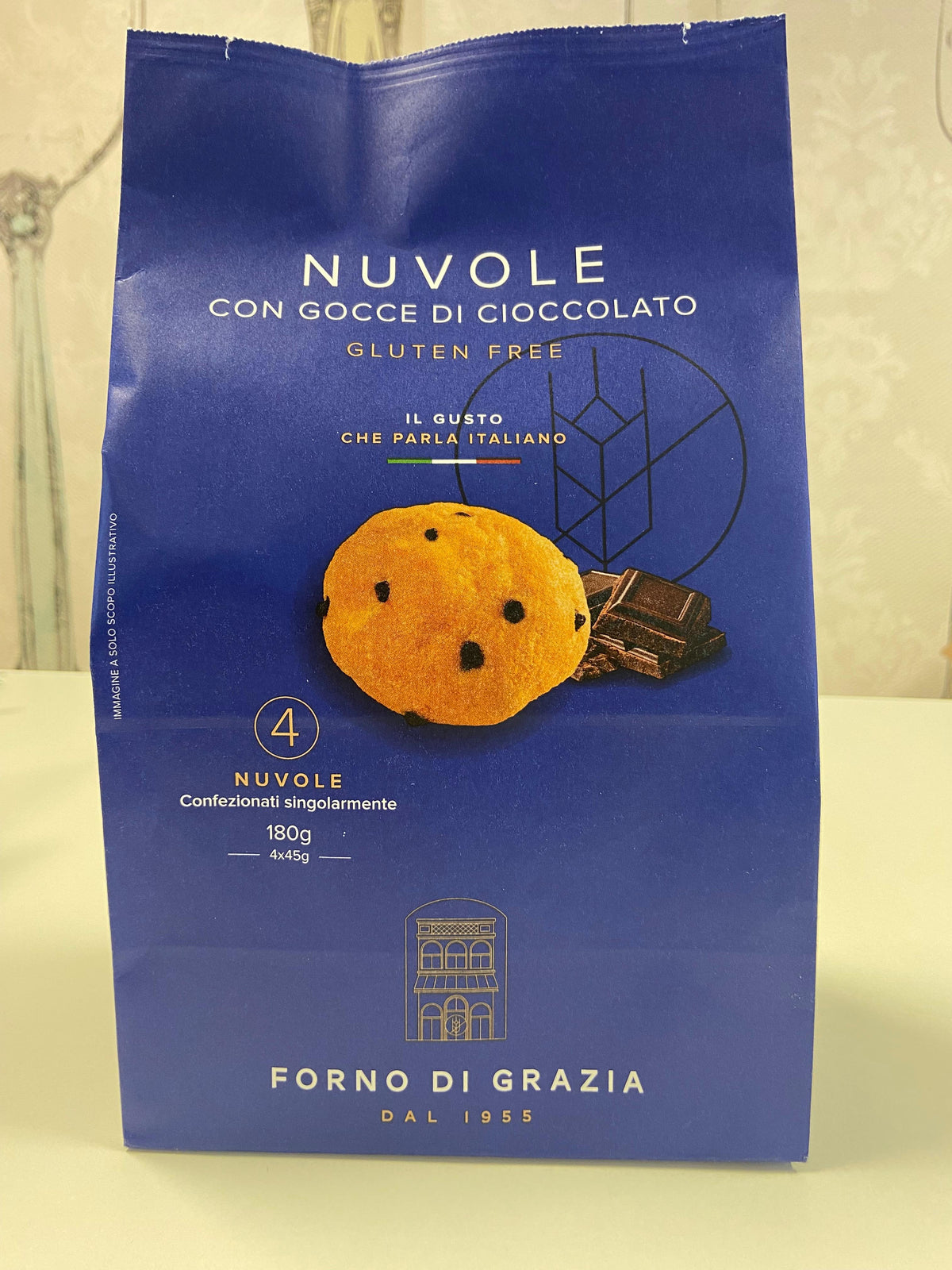 Nuvole con gocce di cioccolato - Forno di Grazia